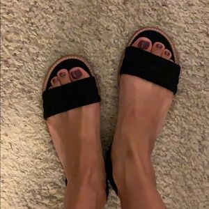 JCrew Suede leather sandals